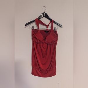 Women's Medium Red Halter Dress